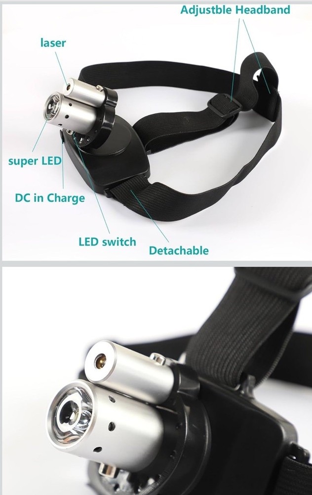 Lewitools Adjustable Headlamp for Sensory and Motor Training.