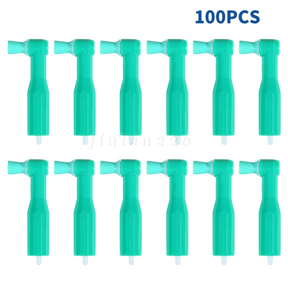 Prophy Angles Green Soft Cups 100PCS Top Quality Dental Disposable Prophy Angle
