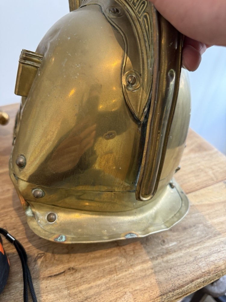 Vintage Firefighter Helmet