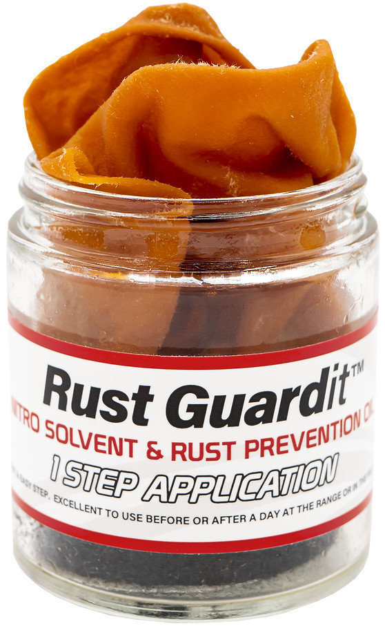 KleenBore® Rust Guardit™ Chamois Jar - Nitro Solvent & Rust Prevention