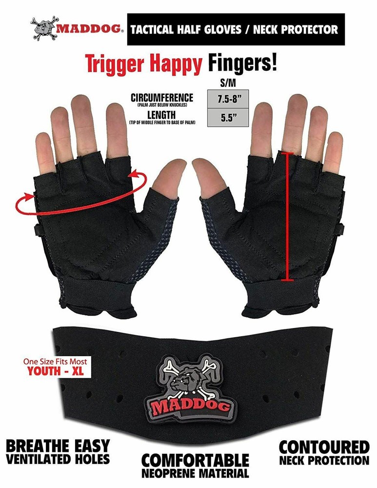 Maddog Tippmann Cronus Basic Protective CO2 Paintball Gun Starter Package Tan