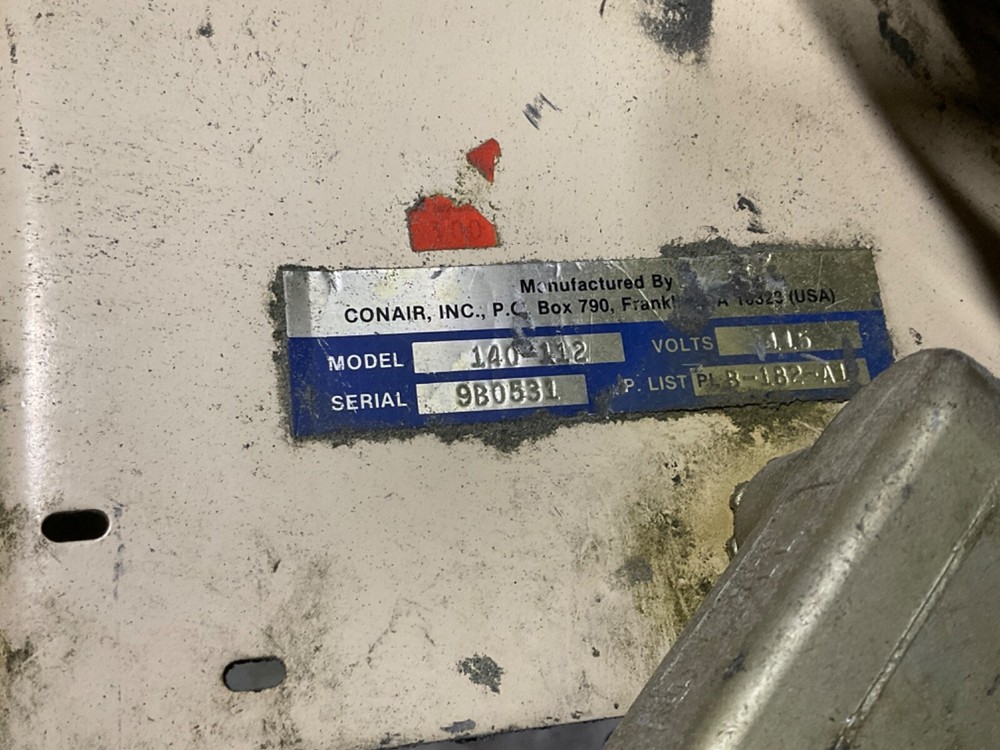 Conair Model 140-112 Dust Collector #24CK*IAC