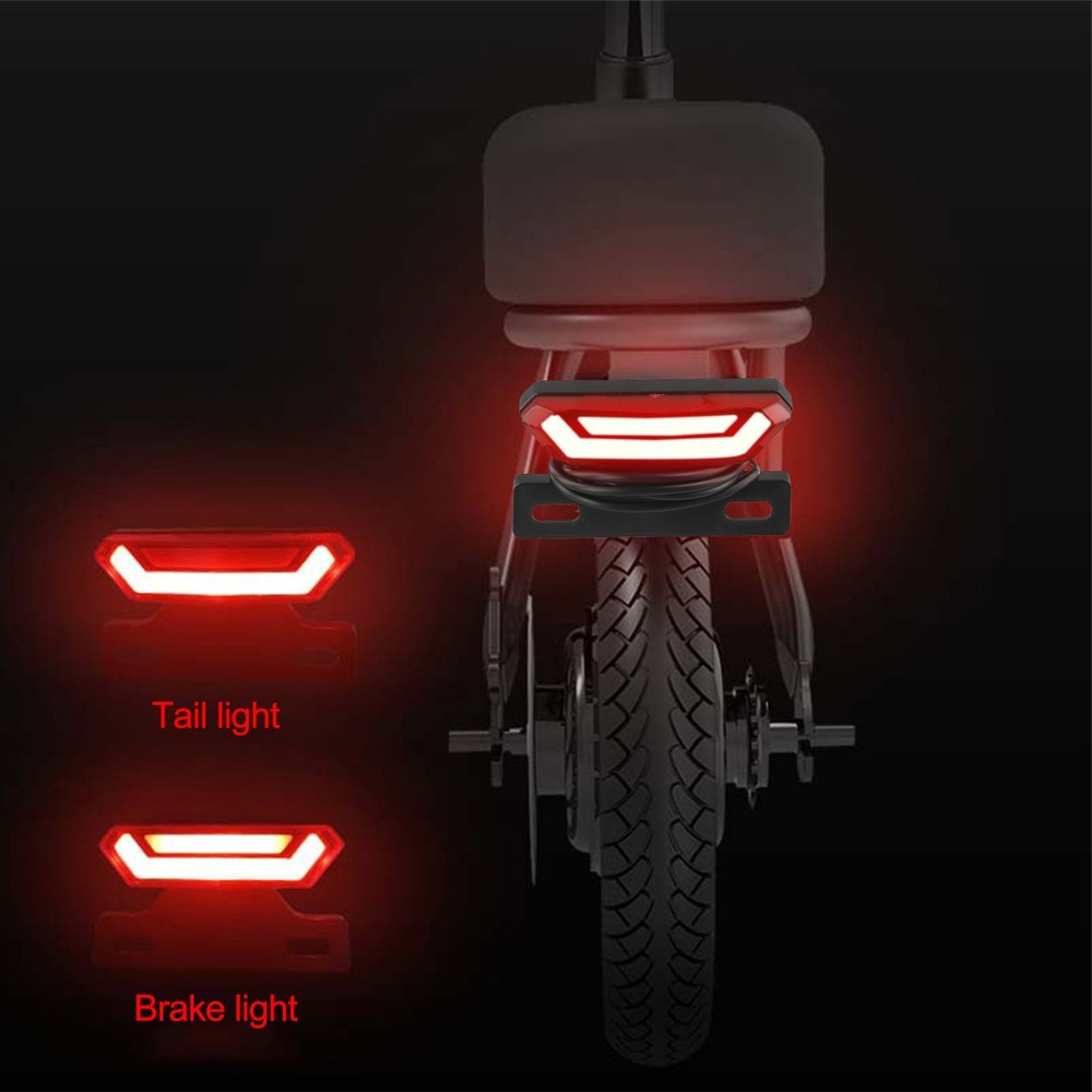 Efficiently Designed Ebike Tail Light for Enhanced For Night Visibility