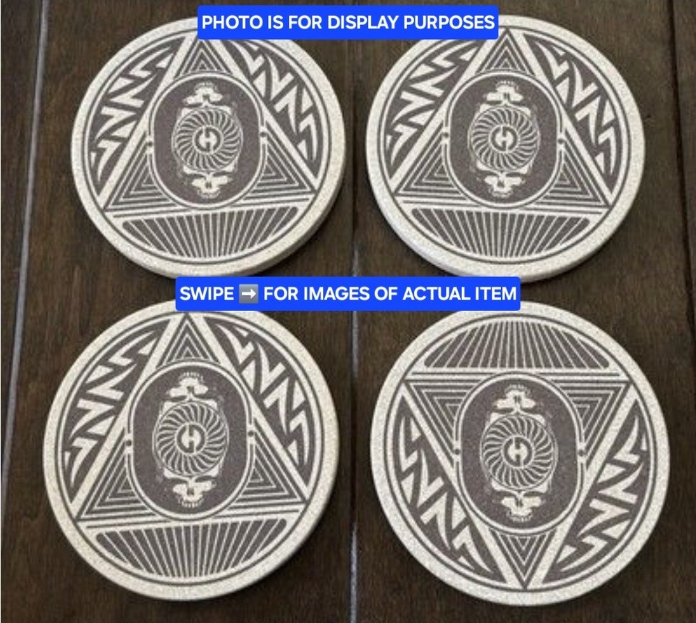 Grateful Dead ● Emblem Coasters ● May 1977