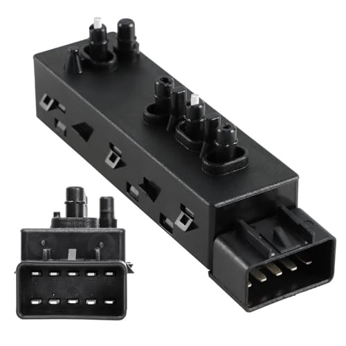 8 Way Front Left Power Seat Adjuster Switch Driver Side Compatible with GMC