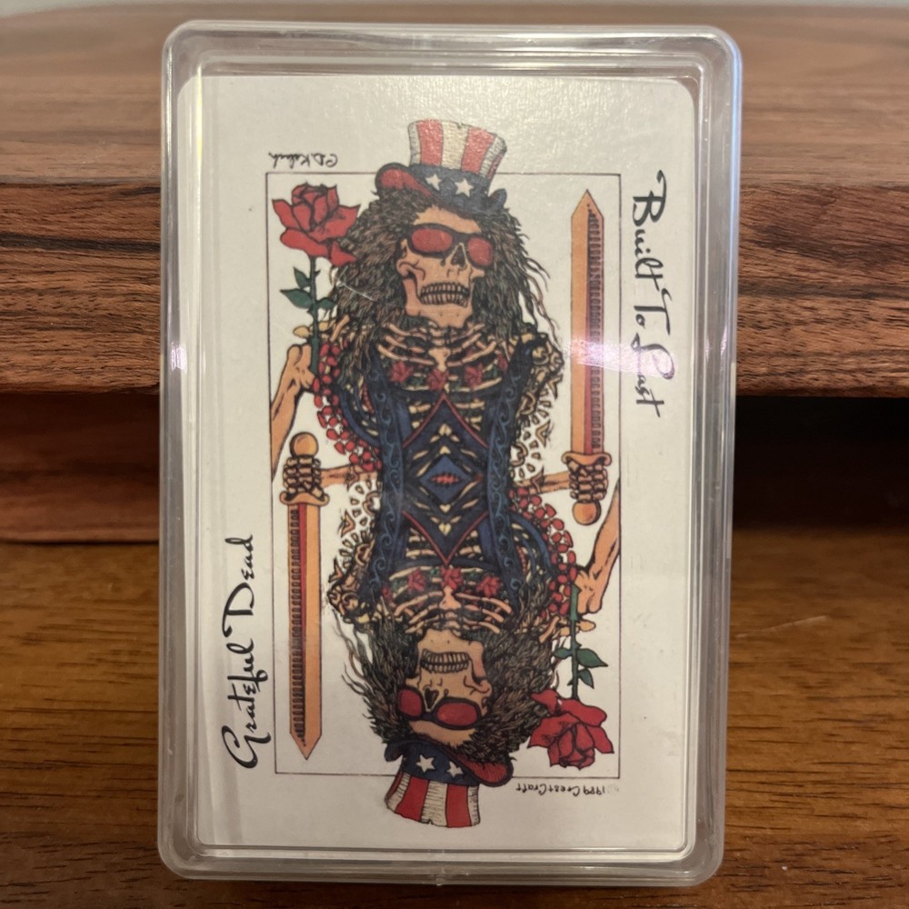 Grateful Dead Built To Last Playing Cards