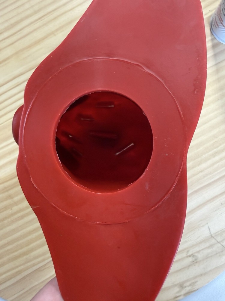 Marvel Comics DEADPOOL Knife BLOCK Hard Plastic Head Collectible Kitchen