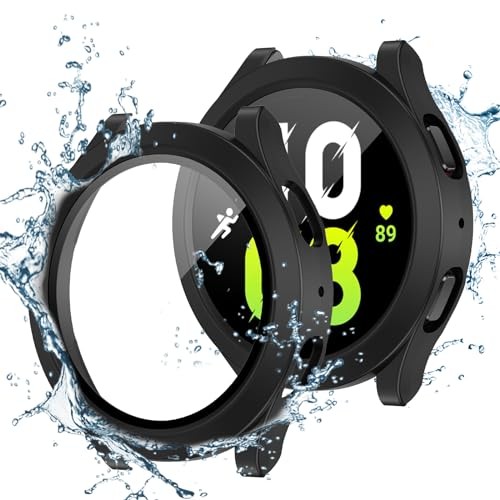 Waterproof Screen Protector Case For Samsung Galaxy Watch 40mm Hard Bumper