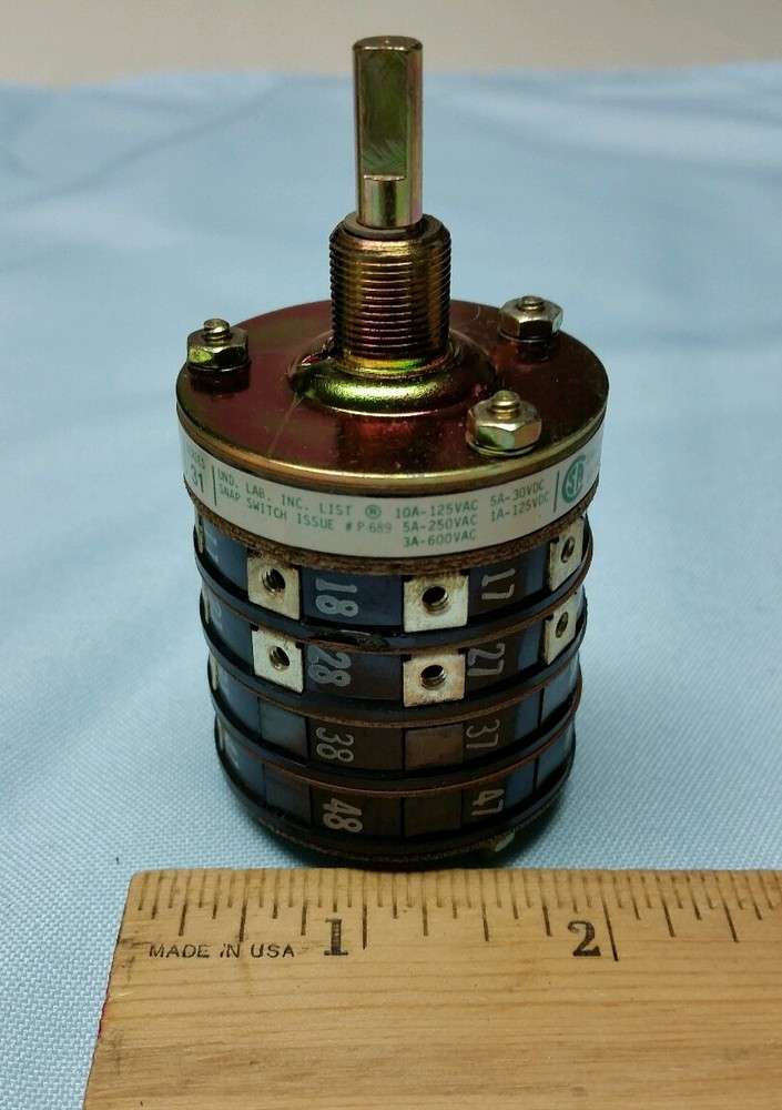 308-0653 ONAN SWITCH ELECTROSWITCH 31904NX NOS