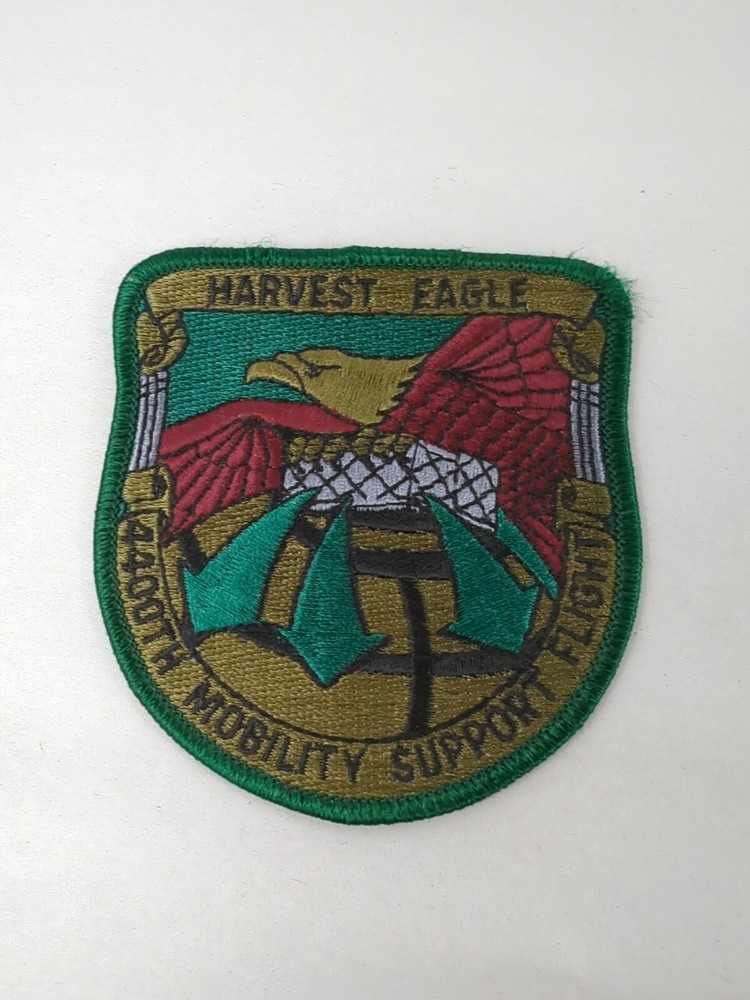 USAF HARVEST EAGLE 4400th Mobility Support Flight Squadron subdued Patch Unused