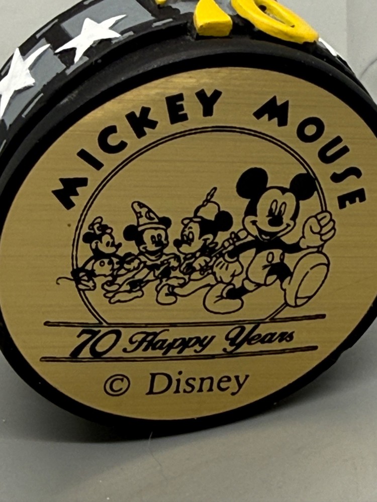 THIMBLE Disney Mickey Mouse 70th Anniversary Happy Years Thimble
