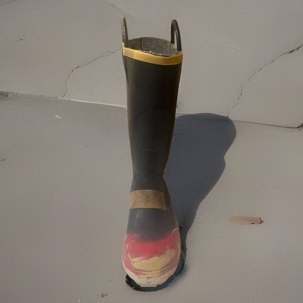 One Firefighter Boot (decoration)