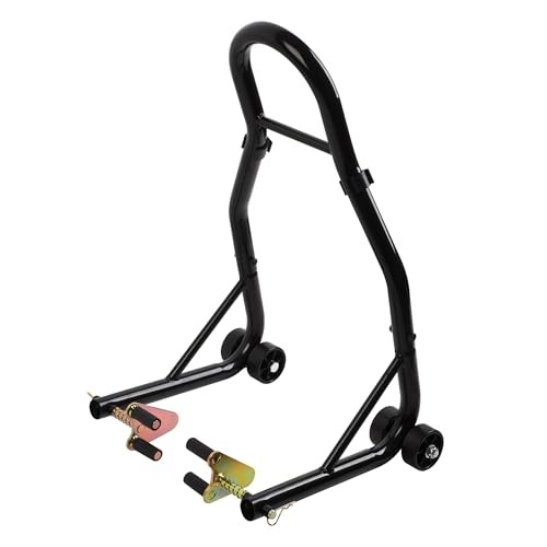 Motorcycle Stand Front Wheel Lift Fork Swingarm Stands Forklift Black