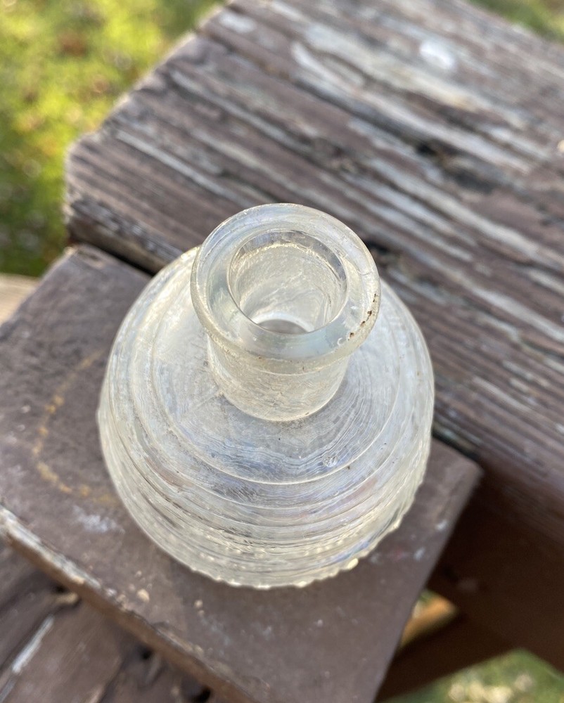 Fill Only To Here Blown Perfume/Cologne Bottle?