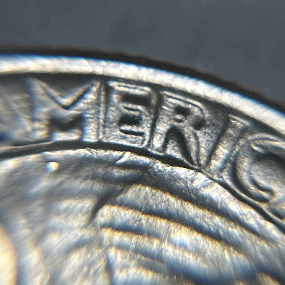 1956 Washington Silver Quarter Errors DDR Toning Uncirculated