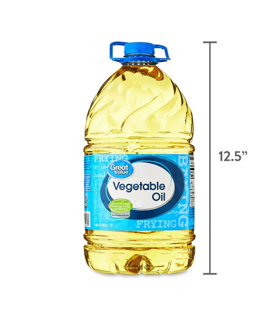 Great Value Vegetable Oil, 1 Gallon