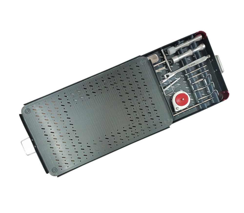 Orthopedic Bipolar Instrument Set with Aluminium Graphic Box.