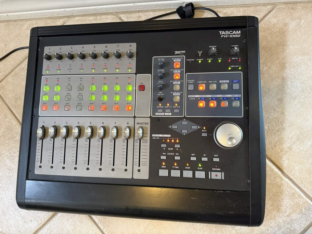 TASCAM FW-1082 Audio/MIDI/DAW Interface
