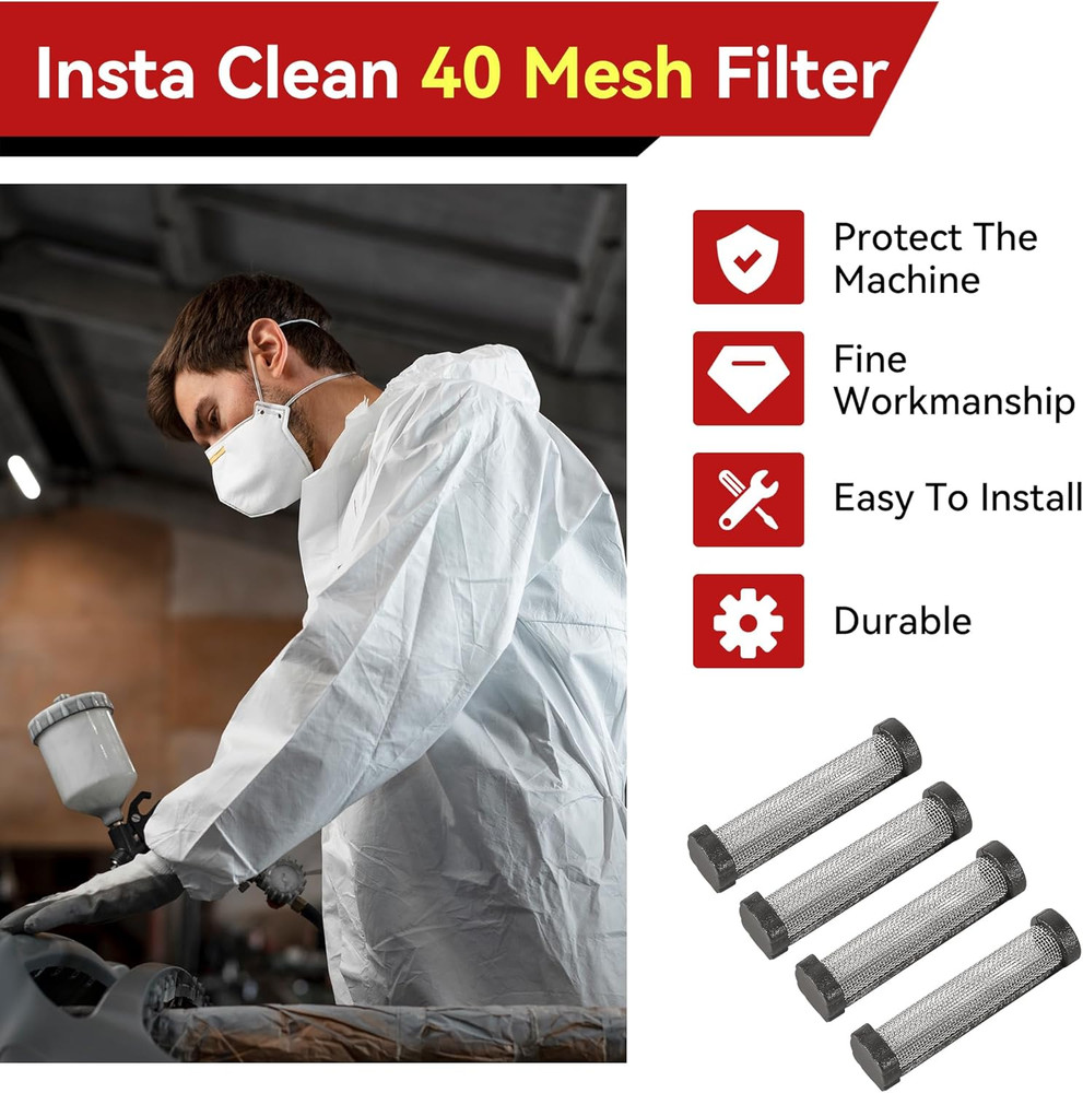 4Pcs 288747 Filter Kit for Graco Paint Sprayer Accessories | Compatible with ...
