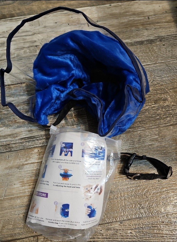 NEW Inflatable Dog Cone