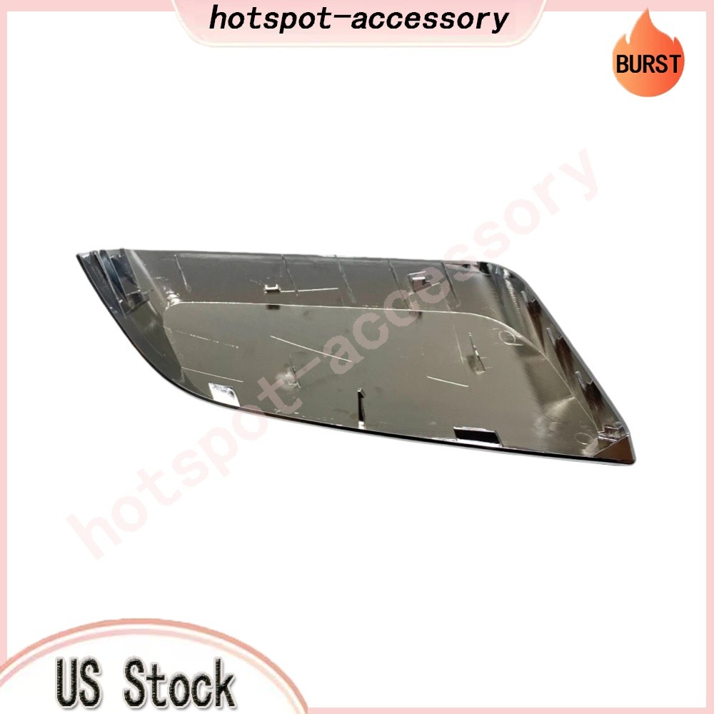 Left Side Driver Side Mirror Cover Cap For 2014-2019 Chevrolet IMPALA Chrome