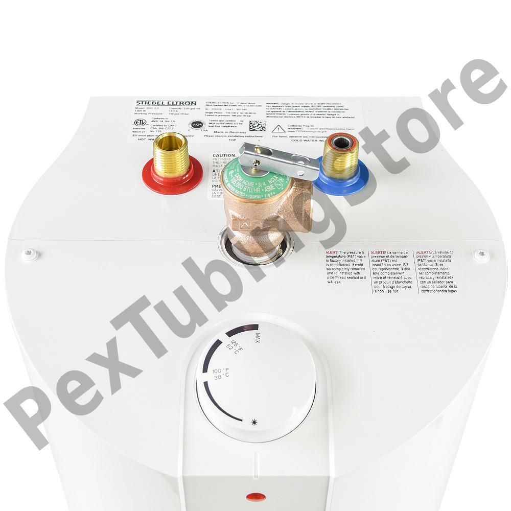 Stiebel Eltron SHC 2.5, Mini-Tank Electric Water Heater, 2.65 gal., 120V Plug-in