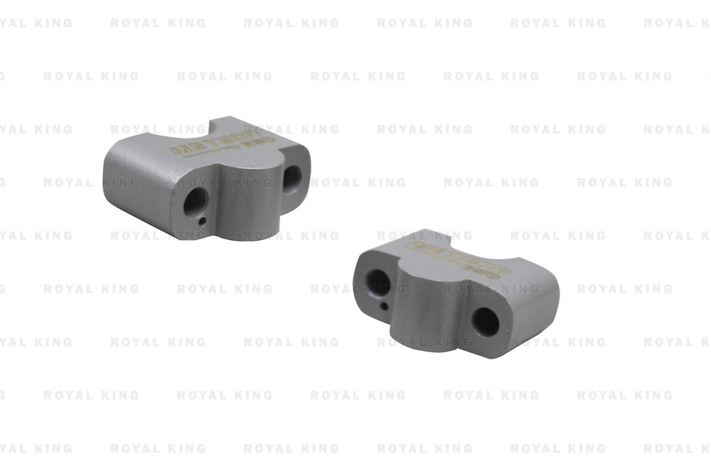 Silver "Handle Bar Riser" Fit For Royal Enfield Super Meteor 650