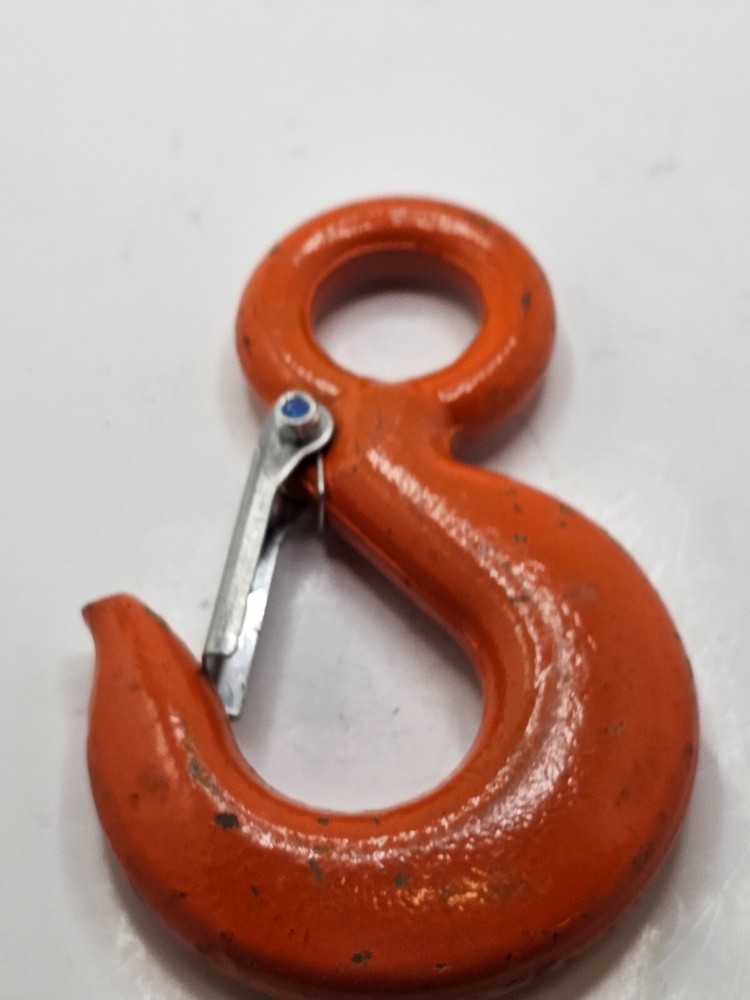 ALLOY WLL2T RIGGING HOOK WITH LATCH - ALL ORANGE