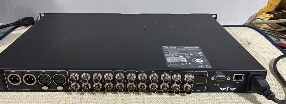 AJA Ki Pro Rack Video Recorder & Player – No Storage Module
