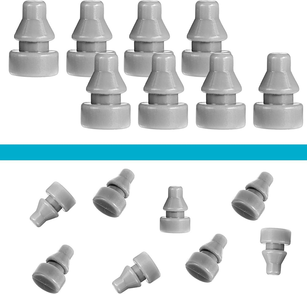 8Pcs Rubber Feet for Slow Cookers Replaceable Slow Cooker Legs Pot Insert Access