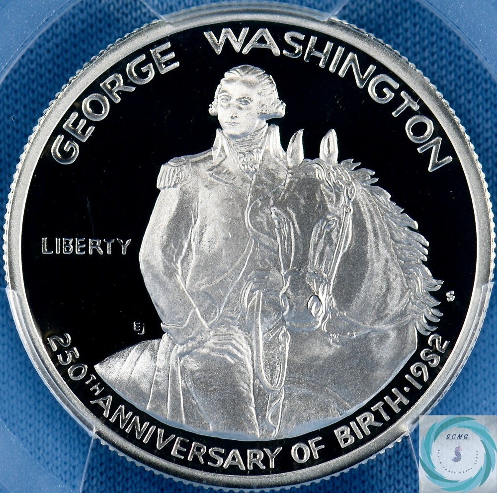 1982-S Washington Half Dollar Commemorative Silver Coin PCGS PR70DCAM
