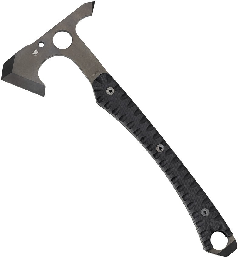 Spyderco Warrior Hawk H03 D2 Black G10 Fixed Blade Knife