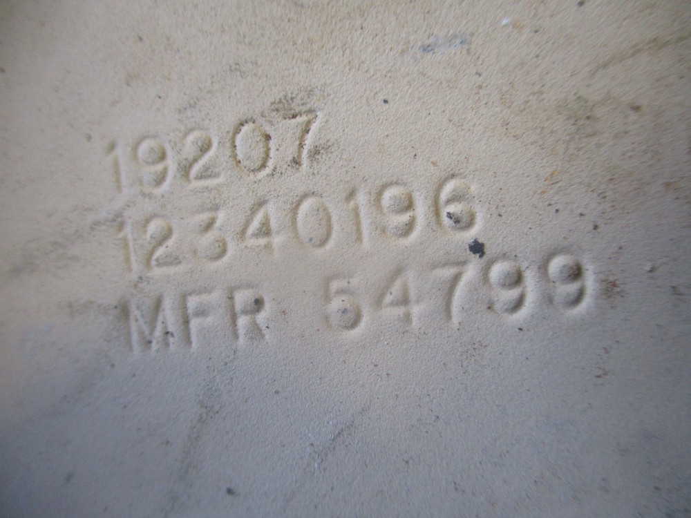 2 NOS Steel Cargo Bow Mounting Brackets for HMMWV 19207-12340196