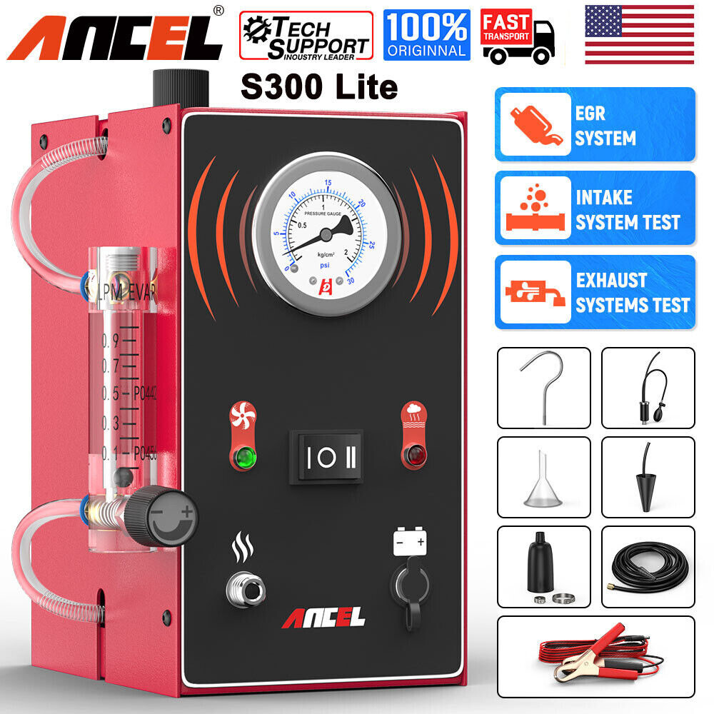 ANCEL S300 Lite Automotive EVAP Smoke Machine Diagnostic Vacuum Leak Detection