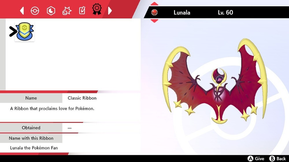 ✨Shiny✨ Event Lunala For Sword & Shield