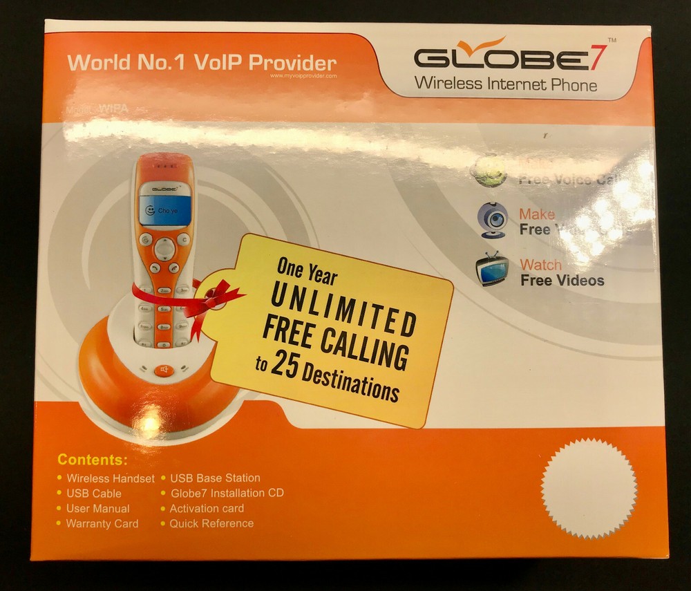 USB Internet Phone VoIP wireless Handset brand new in box NIB