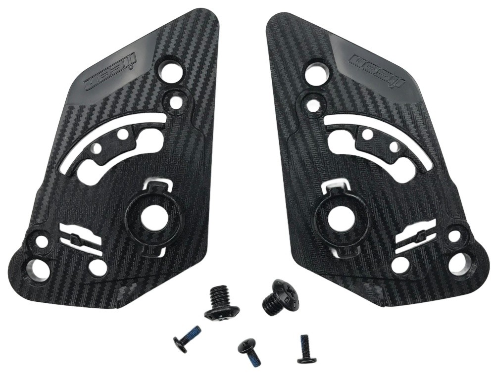 Icon Ultraflite Helmet Pivot Kit Black