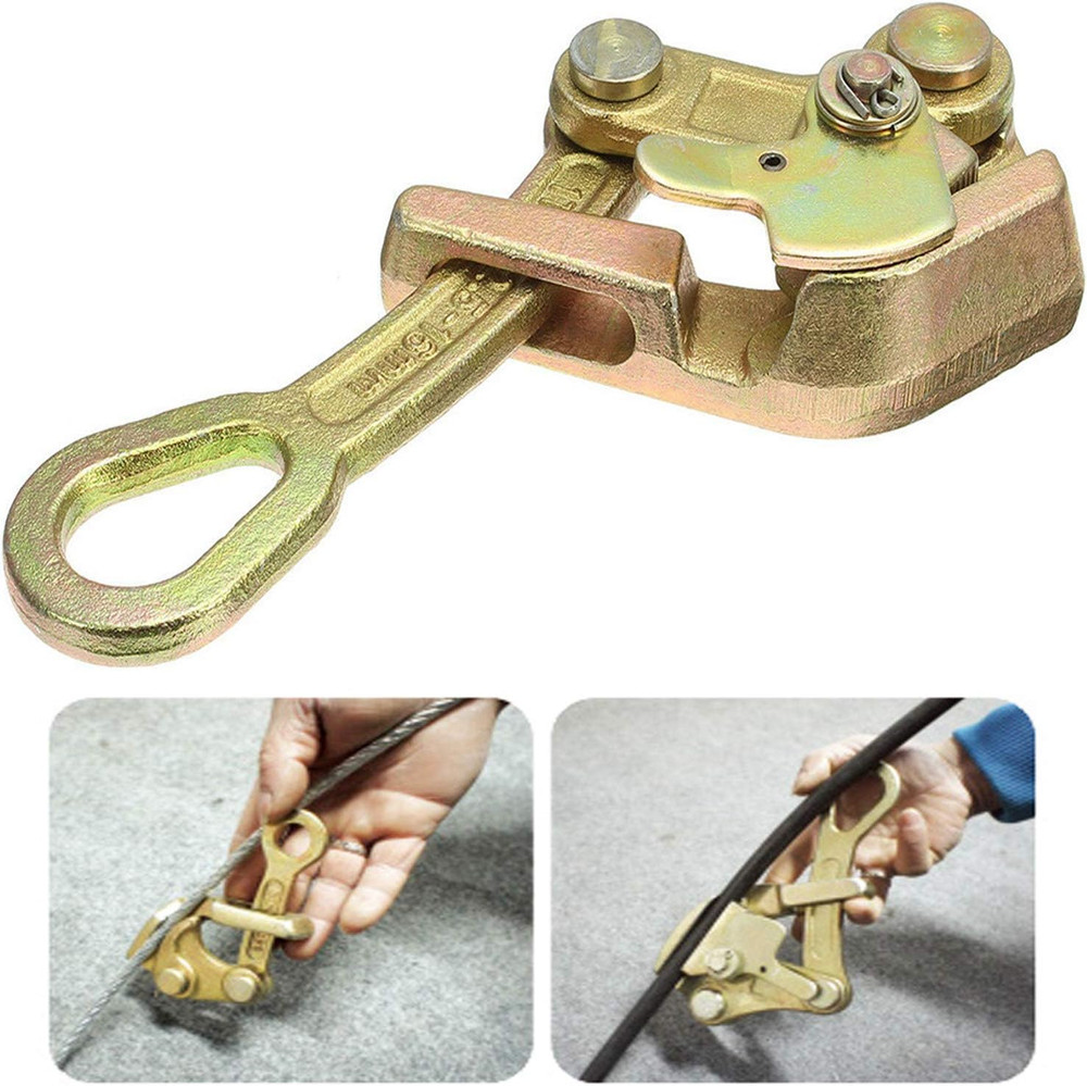 Wogoboo Cable Grip Wire Gripper Steel Cable Puller Tool for Wire Rope,Pulling 22