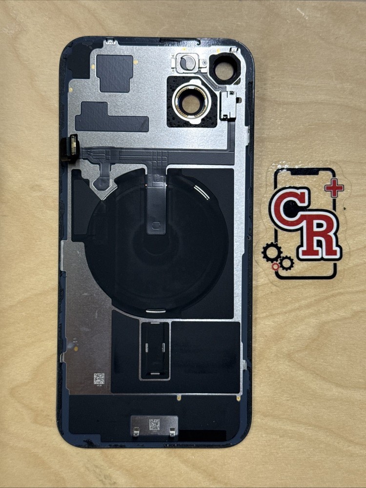 iPhone 15 Plus Genuine Black Back Glass Replacement OEM Original Apple Grade B