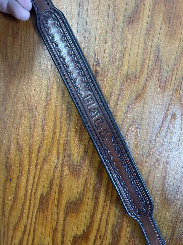 Leather Waterfowl Call Lanyard