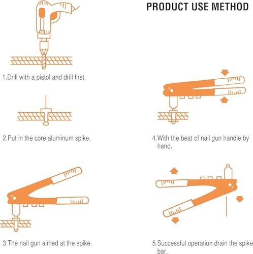 Arrow Heavy Duty Riveter Professional Pop Rivet Gun Assorted Rivets Kit