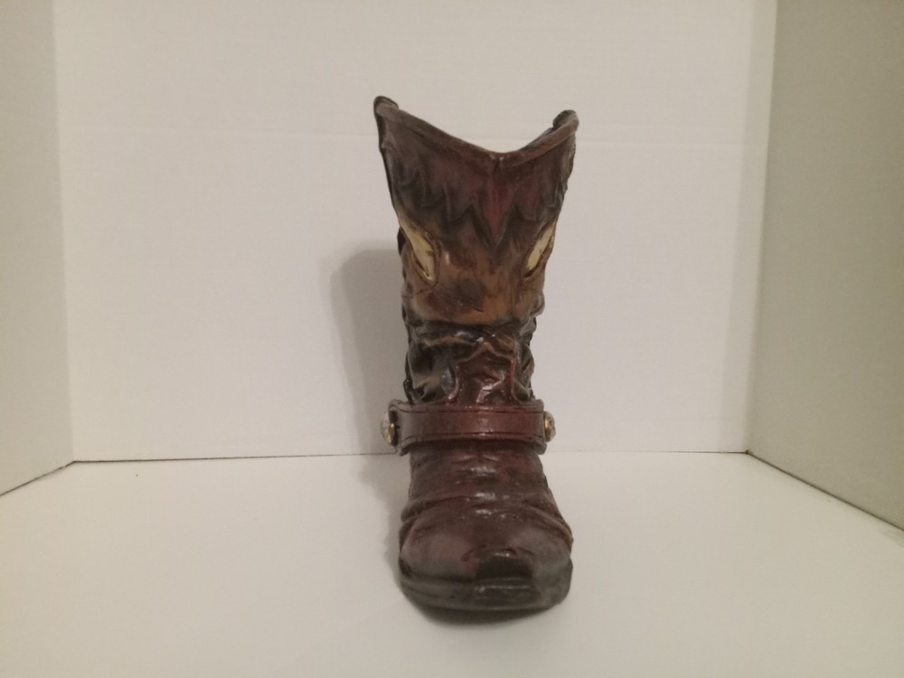 Poly Reain Boot With Spur