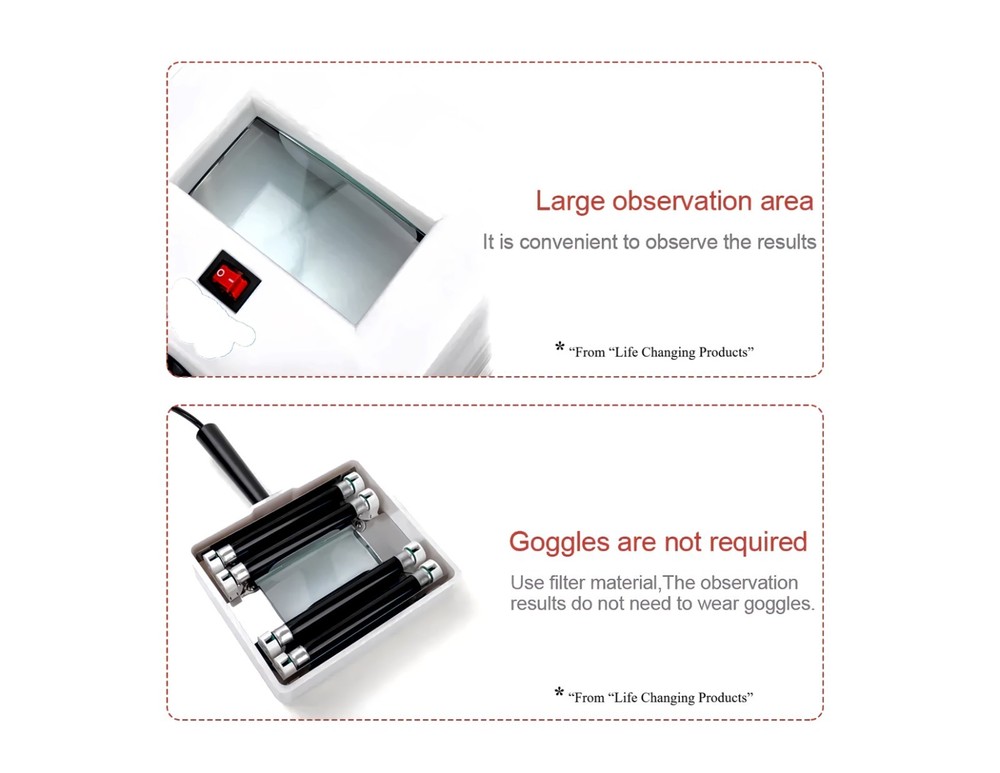 Woods Lamp for Skin Analyzer
