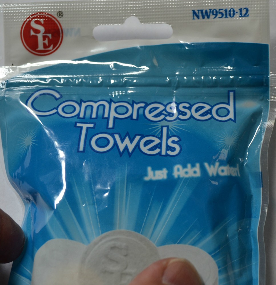 Compressed Towels 12-Pack