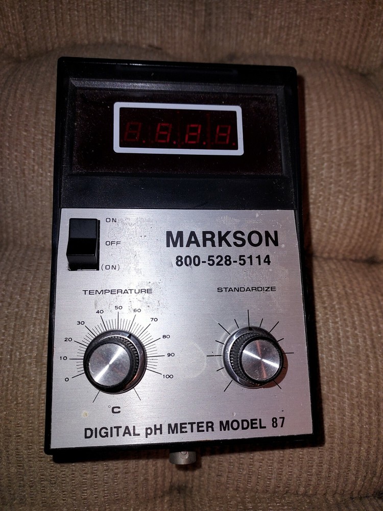 Markson Digital pH Meter 87