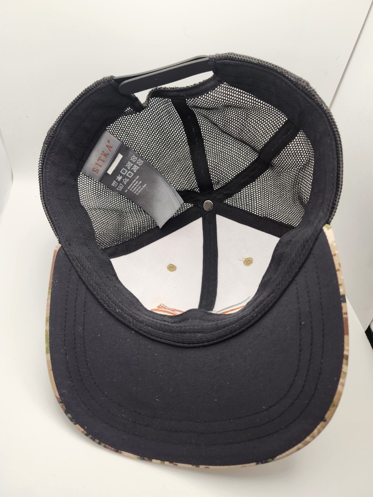 Sitka Camouflage Mesh Back Ball Cap 90% Polyester 10% Elastane Unisex