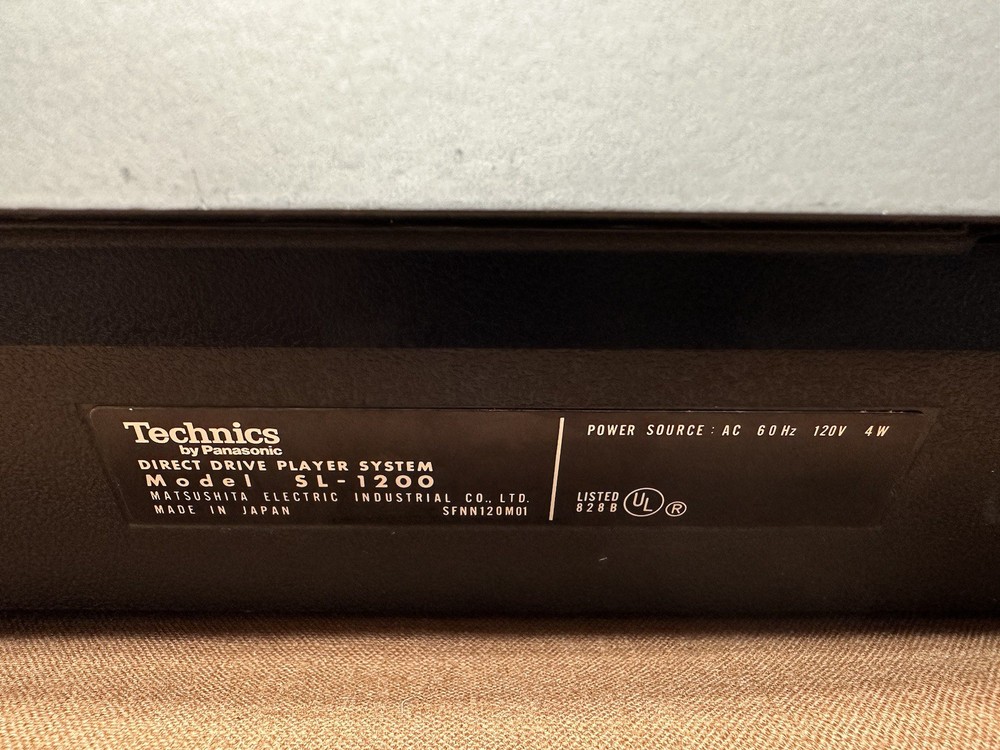 technics turntable 1200