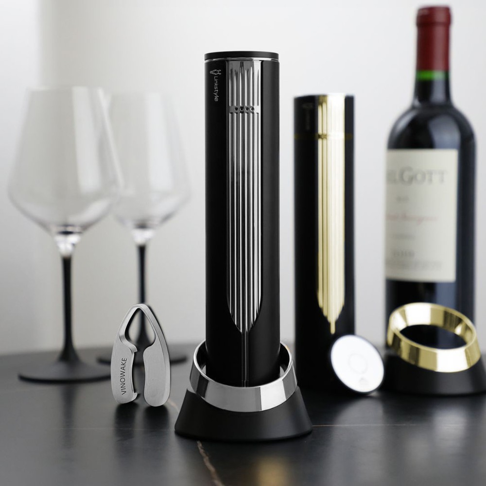 Premium Automatic Electric Wine Opener One-Touch Cork Remover Rechargeable Gift