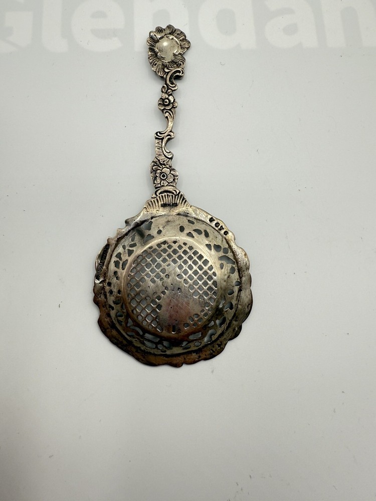 Vintage Marshall field TEA STRAINER Sterling Silver Read!