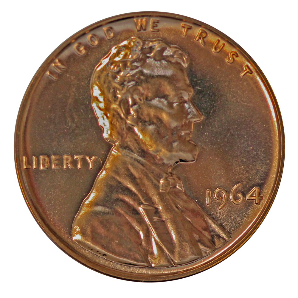 1964 Lincoln Memorial Cent Gem Proof Single Coin